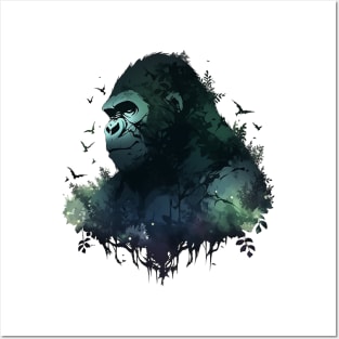 gorilla Posters and Art